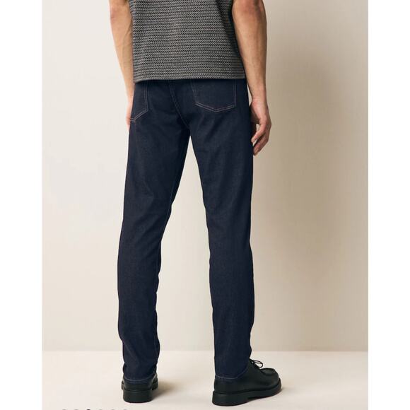 NEW PS by Paul Smith Tapered Fit Blue Dark Wash Denim Jeans 31X34 Tall - Picture 2 of 16